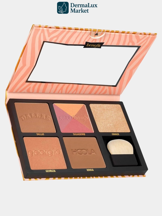 Rumyana, bronzer va haylayterlar Benefit CheekStars palitrasida - tabiiy va barqaror ranglar