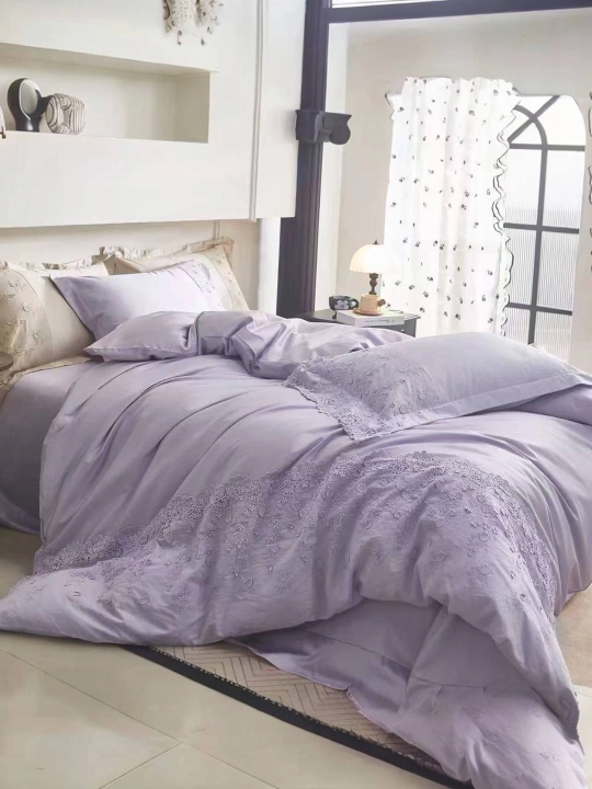 Choyshab to'plami, XB Satin Strayp, 4 donalik, paxta 100%, Emen Brand - 