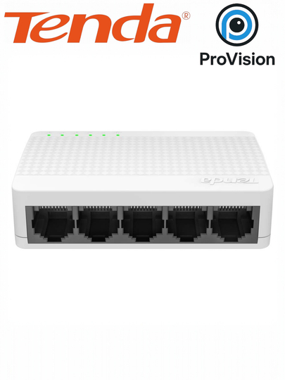 TENDA S105 5 portli 10/100 Mbit/s tezkor Ethernet mini kaliti - 