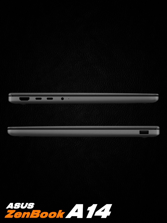 Asus Zenbook A14 / 14" WUXGA OLED / Snapdragon X1 / Adreno GPU / 16ГБ LPDDR5X / 512ГБ SSD