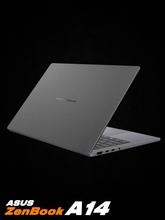 Asus Zenbook A14 / 14" WUXGA OLED / Snapdragon X1 / Adreno GPU / 16ГБ LPDDR5X / 512ГБ SSD