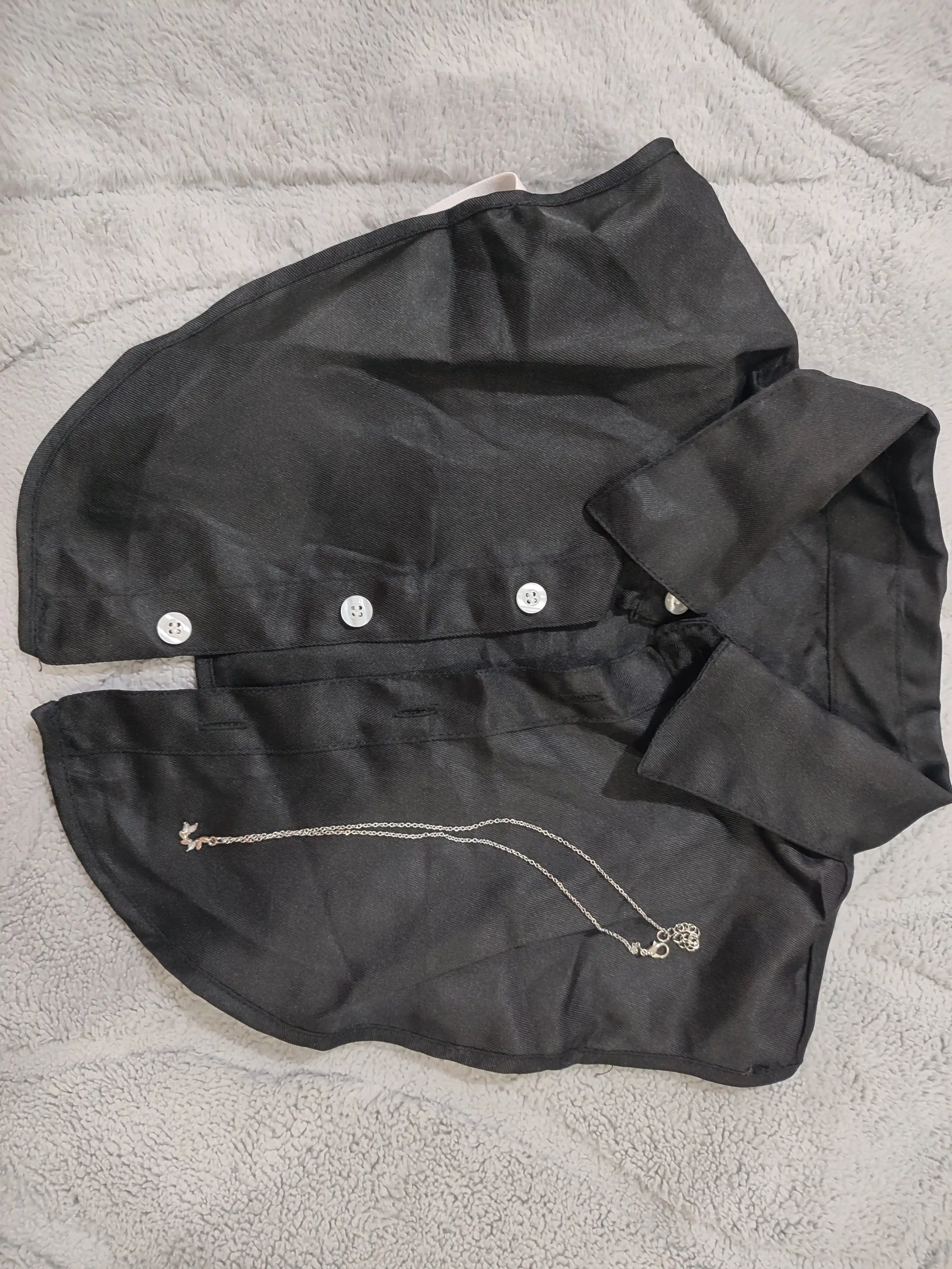 Olinadigan klassik ko‘ylak yoqasi, uniseks, qulay, one size 