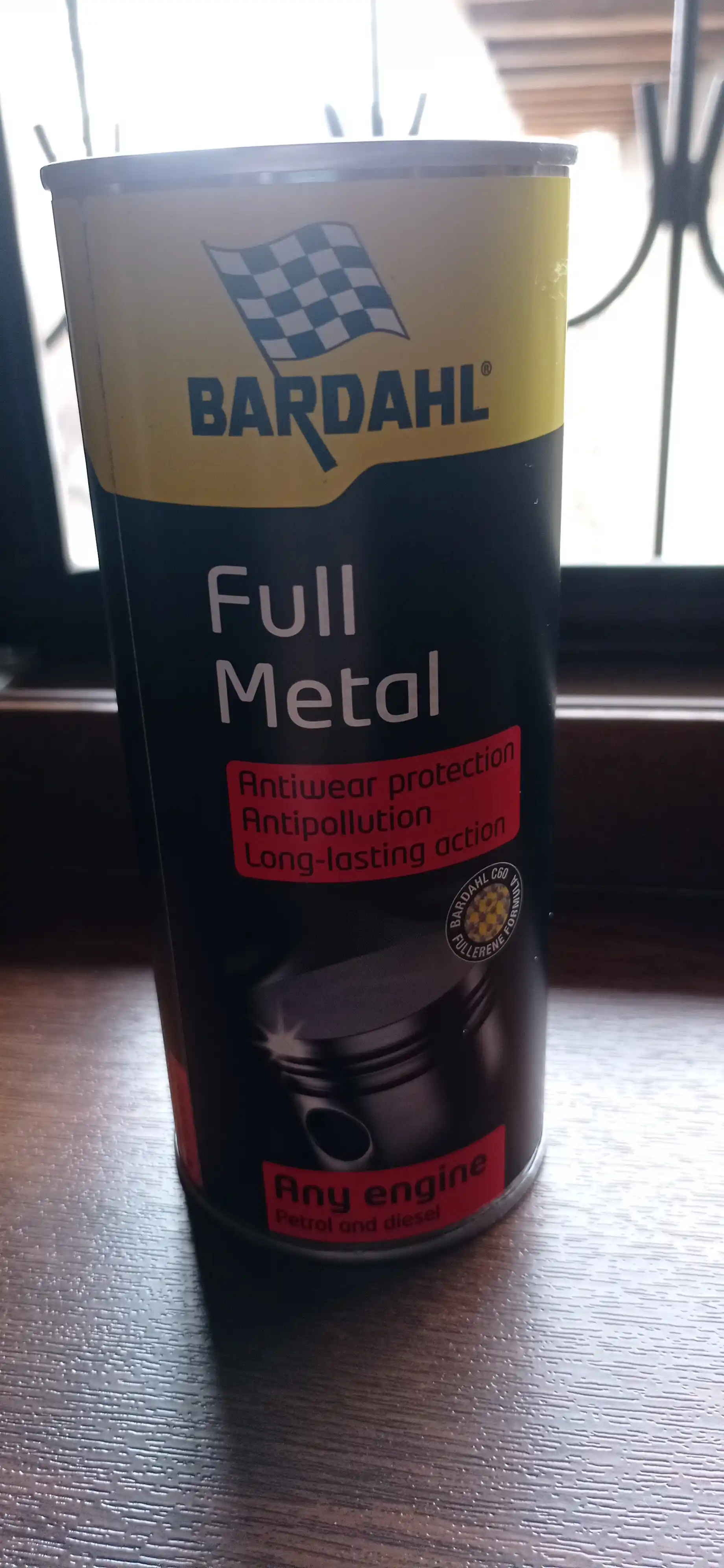 BARDAHL FULL METAL: ishqalanishni kamaytiradi, dvigatelni tozalaydi va himoyalaydi