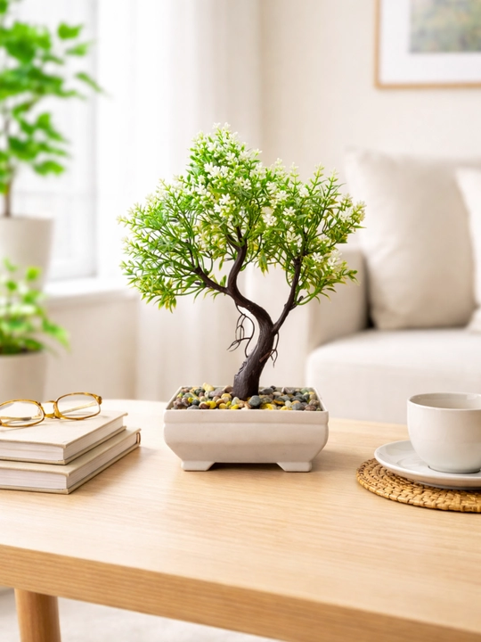 Dekorativ sun’iy bonsai daraxti