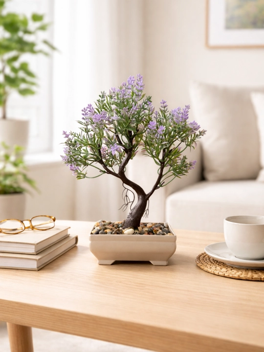 Dekorativ sun’iy bonsai daraxti