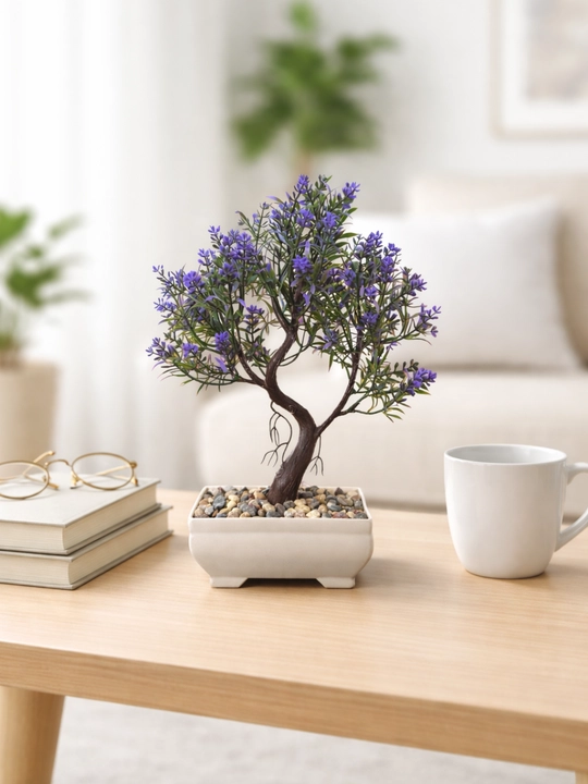 Dekorativ sun’iy bonsai daraxti