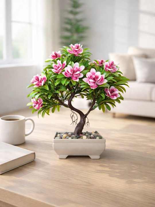 Dekorativ sun’iy bonsai daraxti