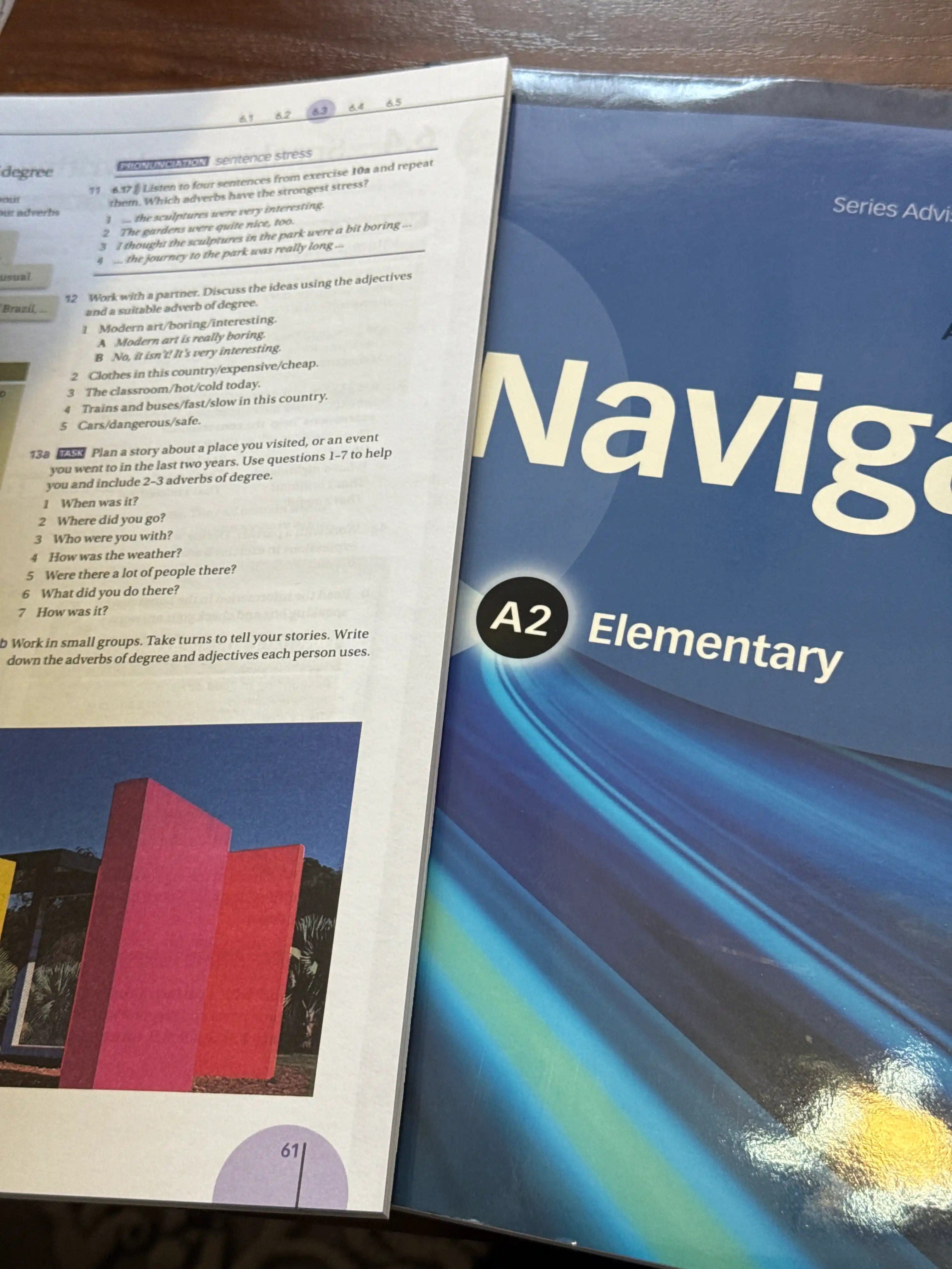 Navigate A2 Elementary Coursebook+Workbook