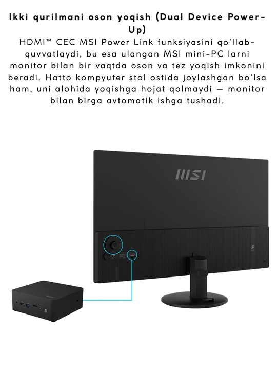 Игровой монитор MSI PRO 32",24",27",320Гц,180Гц, IPS, 1 мс,1920x1080,FHD,1 год гарантии