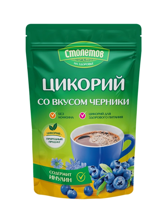 Ichimlik kofe hindibo Stoletov Blueberry yangi, 100 g