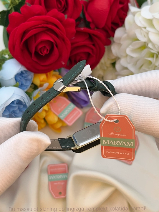 Ayollar qo‘l soati MARYAM — nafis dizayn, kundalik va bayramona uslub uchun