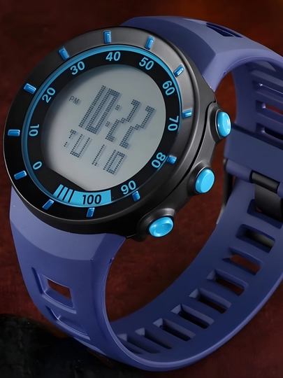 OSHEN  Часы мужские наручные водонепроницаемые — SAAT-WATCH1-СИНИЙ