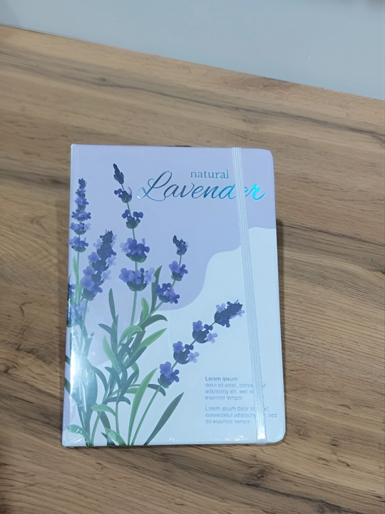 Bloknot A5 formatida, qaydlar uchun, tasmali, 80 varaqli