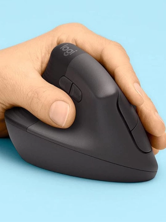 Ergonomic mouse — qo‘l uchun qulay, silliq va aniq ishlovchi sichqoncha