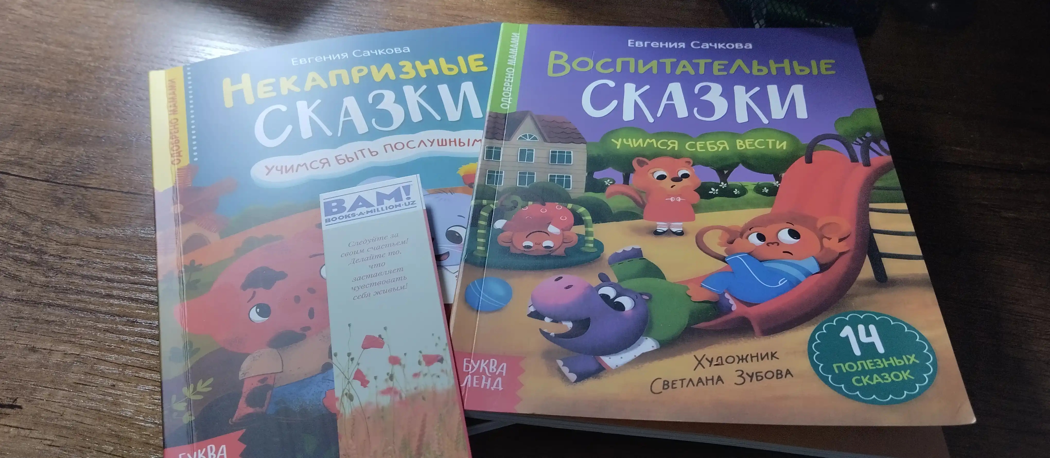 Vospitatel'nyye skazki dlya detey. Sachkova Yevgeniya