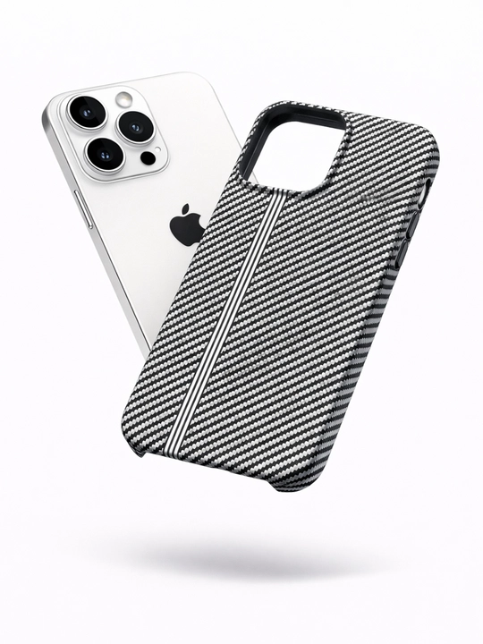 IPhone 11-16 Pro va Pro Max uchun karbon g‘ilof