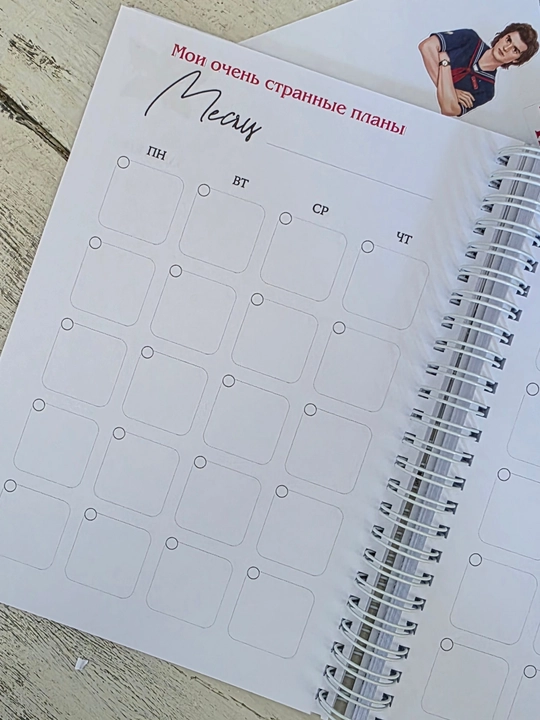 "Stranger things " planner