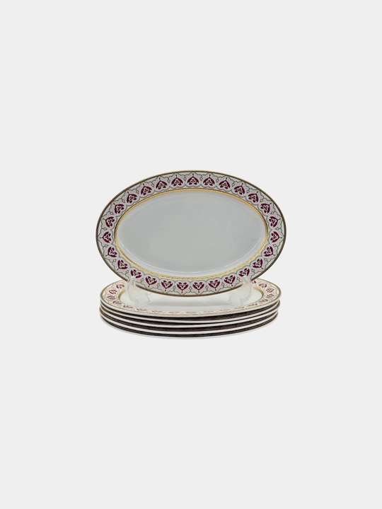 Oval chinni Likopcha