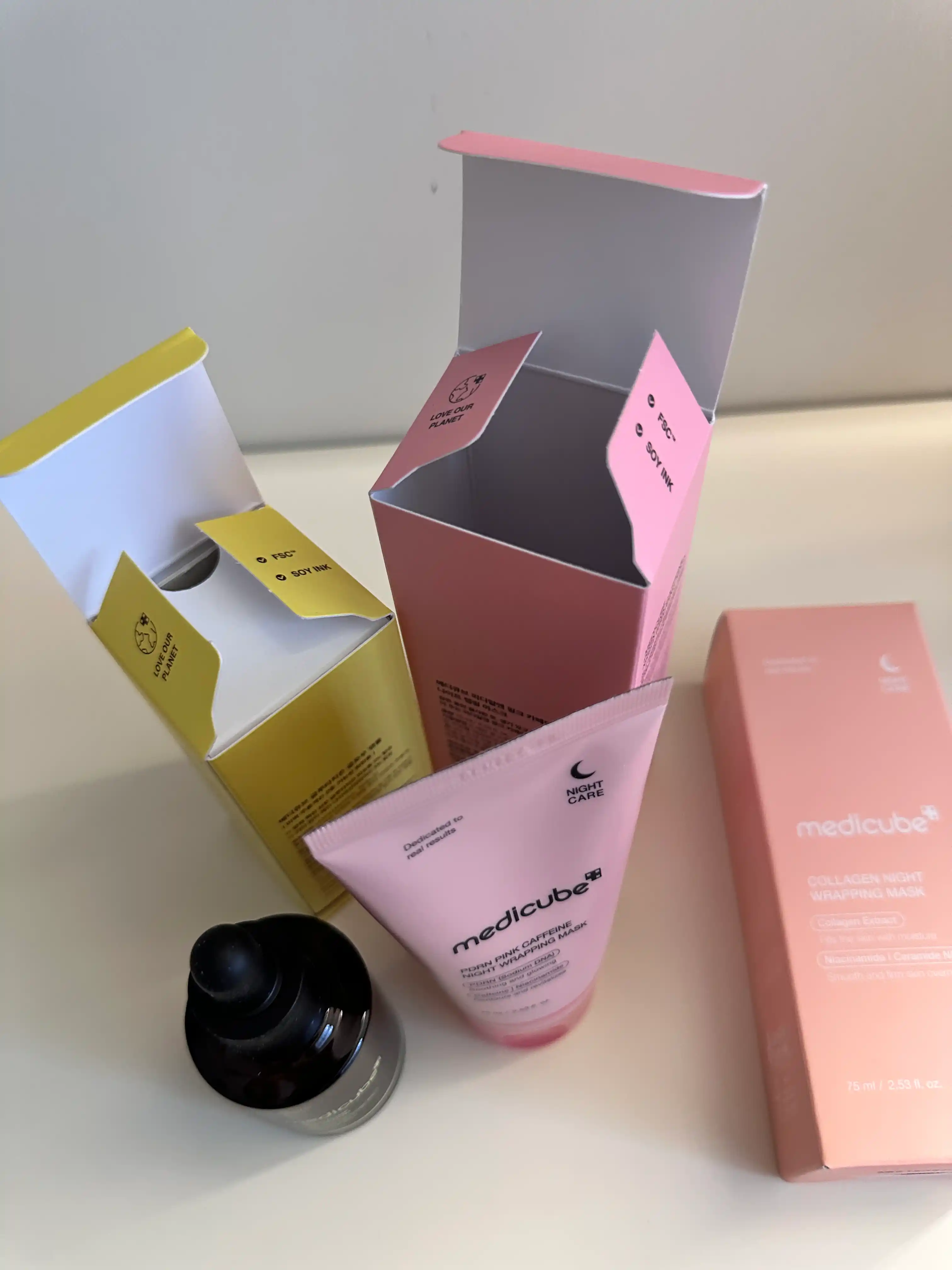 Ночная маска-пленка для лица Medicube:Collagen, Retinol, PDRN,Zero Pore,Milk Mask,Turmeric