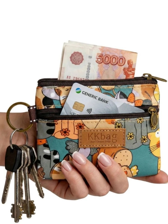 MatYm padlari uchun kichik kosmetik sumka / Qizlar uchun kosmetik sumka