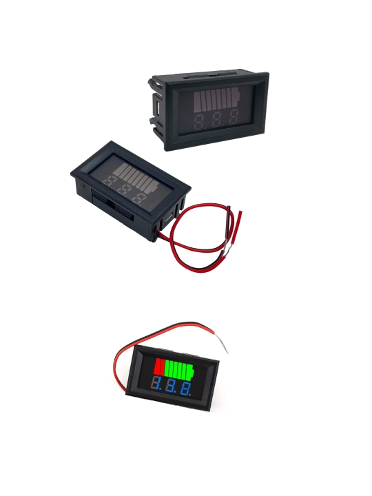 Universal voltmetr, zaryad darajasi ko'rsatkichi,  5 dan 72 V gacha - 
