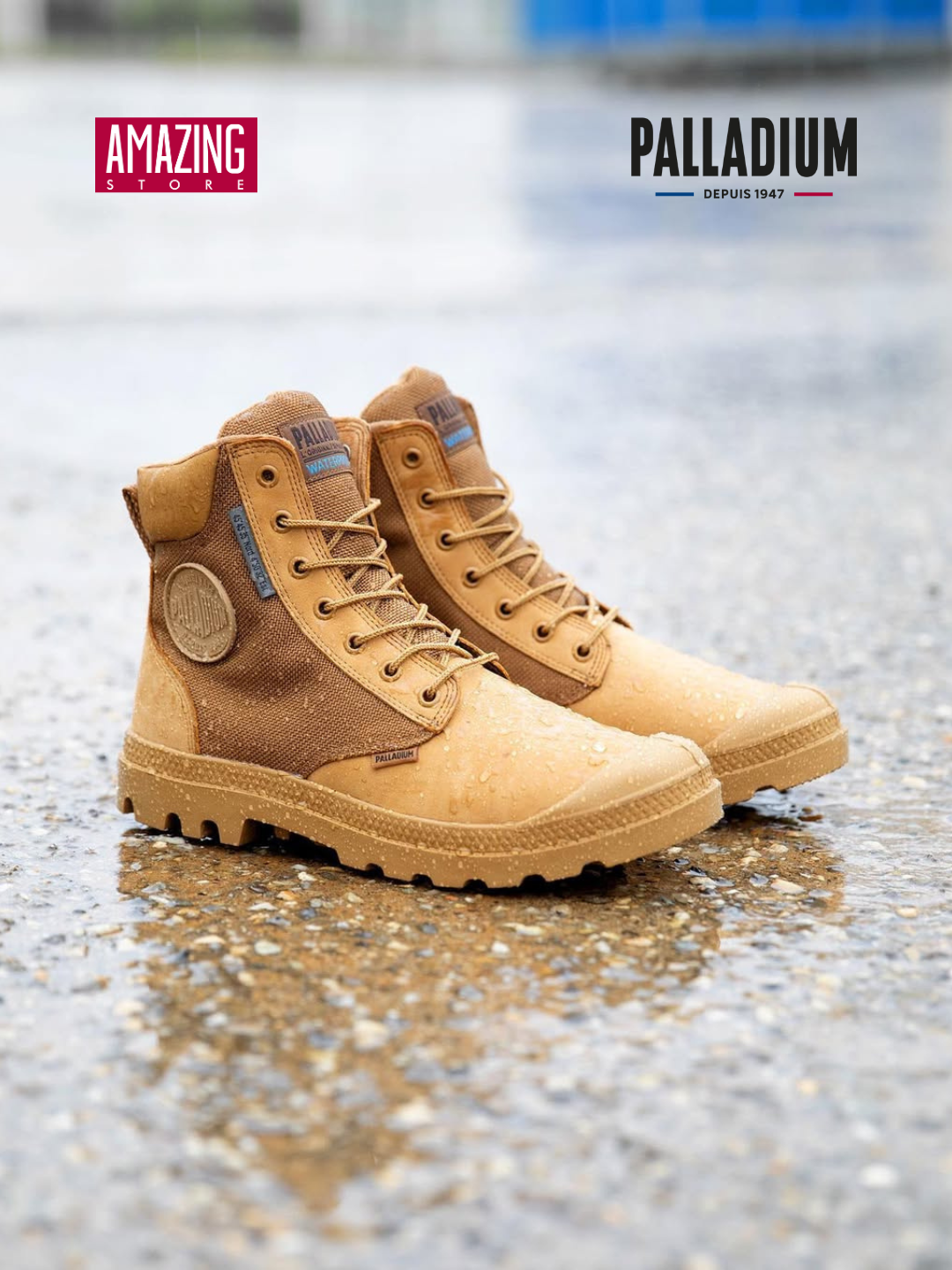 Botinkalar Palladium PAMPA SC WPN U-S, uniseks - 