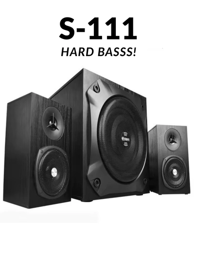 S-111 Har Bass портативная колонка — громкий звук и мощный бас