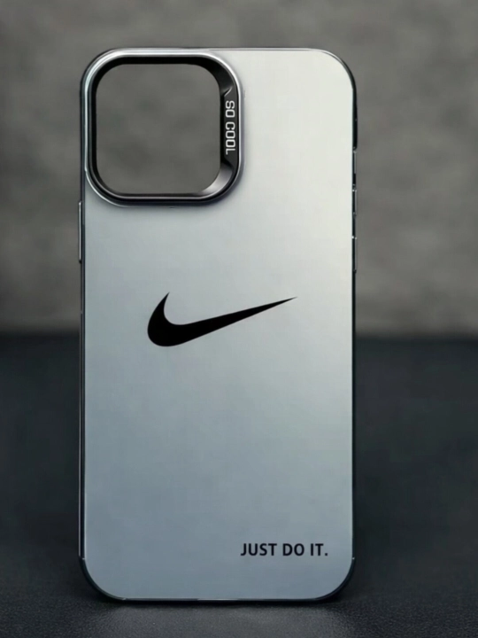 Чехол Nike, Чехол Nike матовый, Чехол матовый с принтом, Чехол Nike стильный, Чехол