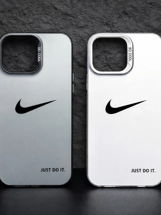 Чехол Nike, Чехол Nike матовый, Чехол матовый с принтом, Чехол Nike стильный, Чехол
