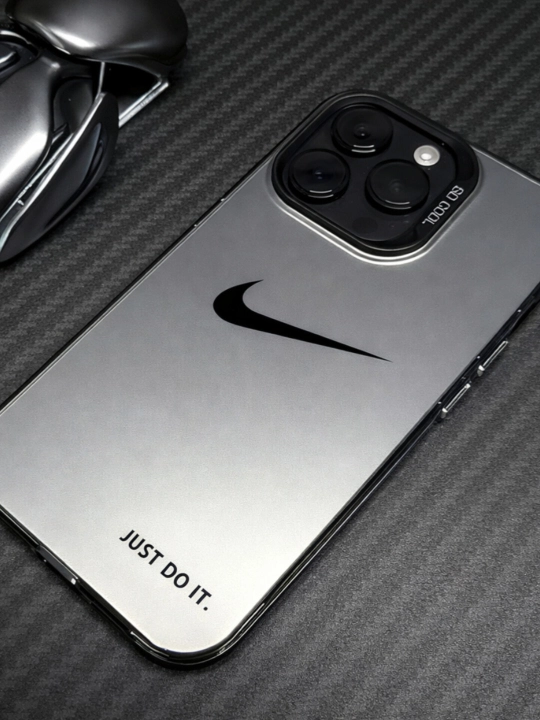 Чехол Nike, Чехол Nike матовый, Чехол матовый с принтом, Чехол Nike стильный, Чехол