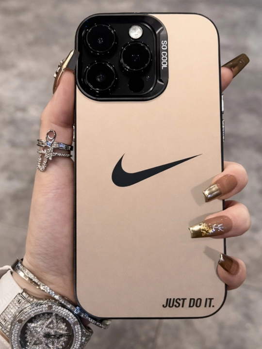 Чехол Nike, Чехол Nike матовый, Чехол матовый с принтом, Чехол Nike стильный, Чехол