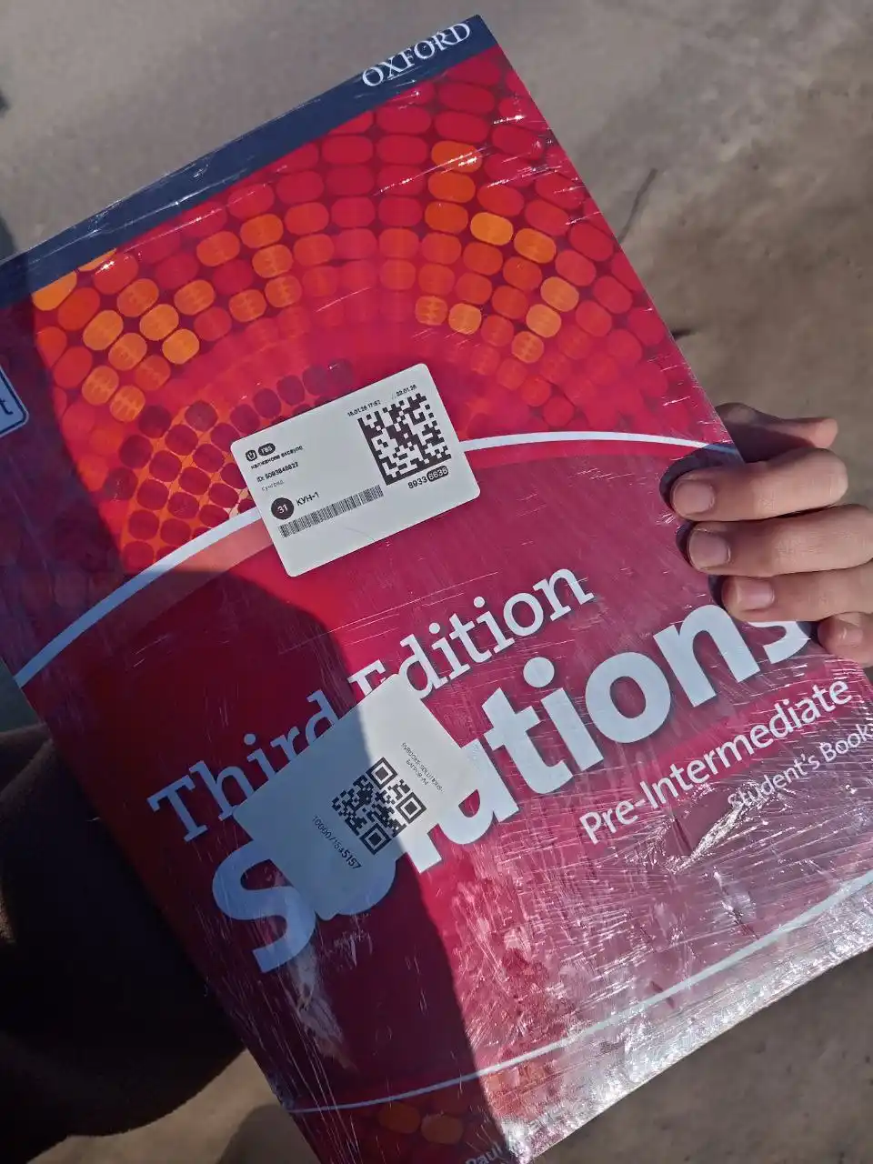Solutions third Edition. Elementary, Pre-intermediate, Intermediate. Studentbook+Workbook