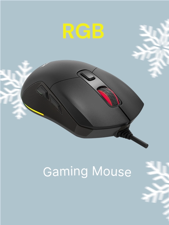 Mышка, игровые мышь RGB XTRIKE ME с чувствительностью от 1200 до 12800 DPI и точный прицел