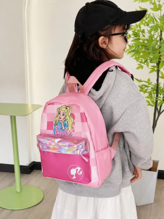 Рюкзак Barbie, детский рюкзак Barbie, рюкзак для девочки, розовый рюкзак Barbie