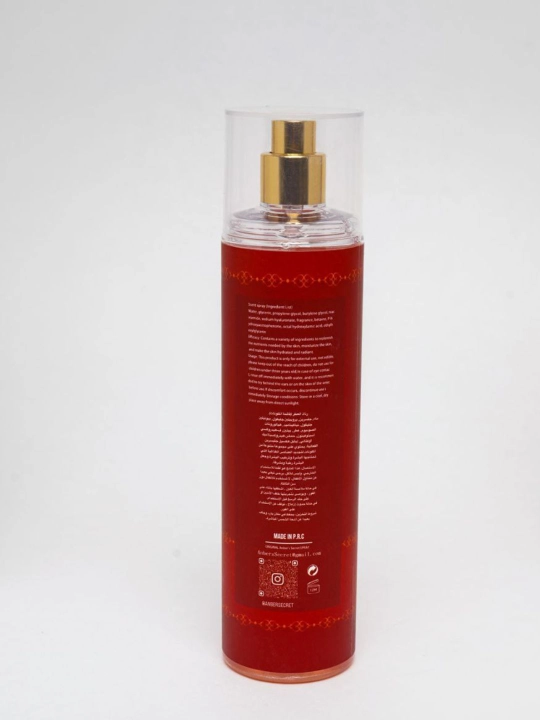 Tana uchun sprey — Amber’s Secret: Yengil, Romantik va 24 Soat Chidamli 200ml