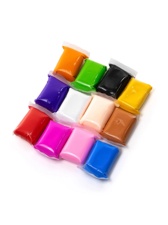 Engil plastilin to‘plami (12 rang)