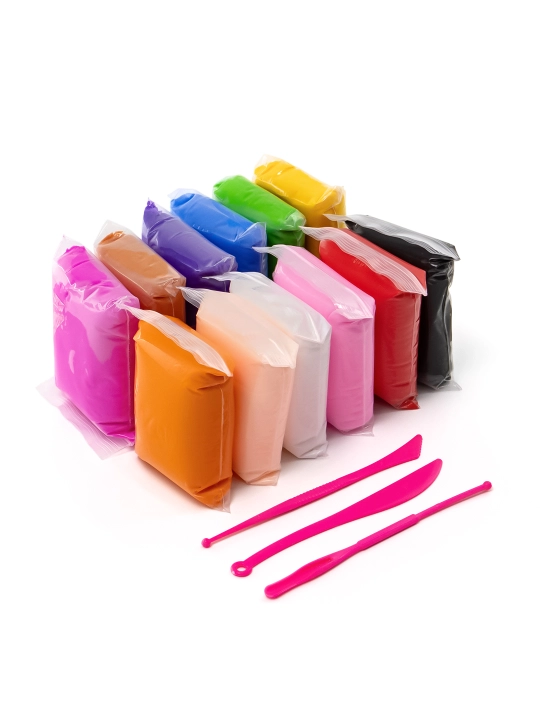 Engil plastilin to‘plami (12 rang)