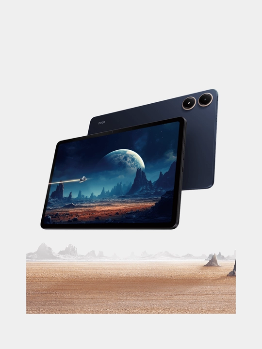 Xiaomi Poco Pad M1, +chexol, 12.1 d IPS LCD 120Hz, 12000 мА·ч, 8/256GB, 1 yil kafolat