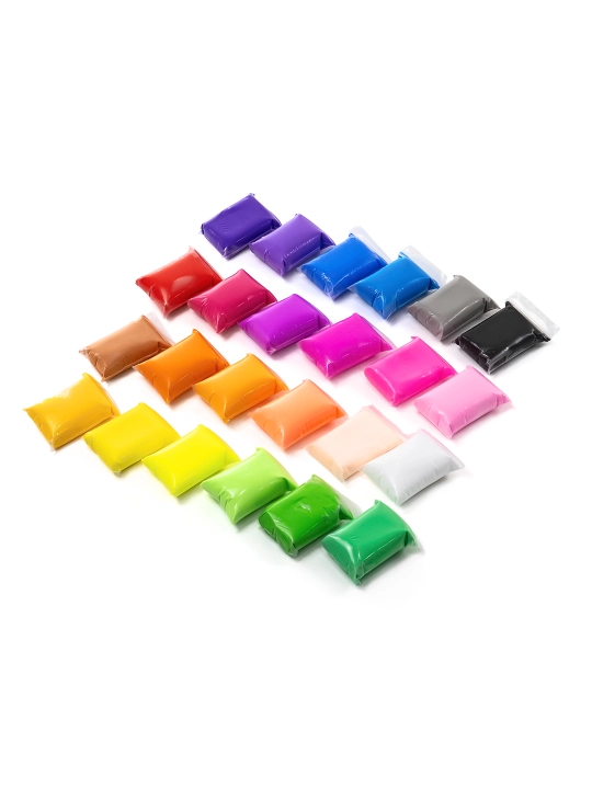 Engil plastilin to‘plami (24 rang)