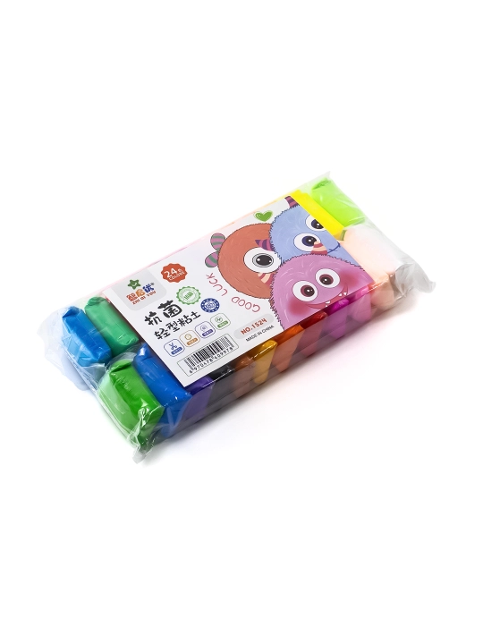 Engil plastilin to‘plami (24 rang) - 