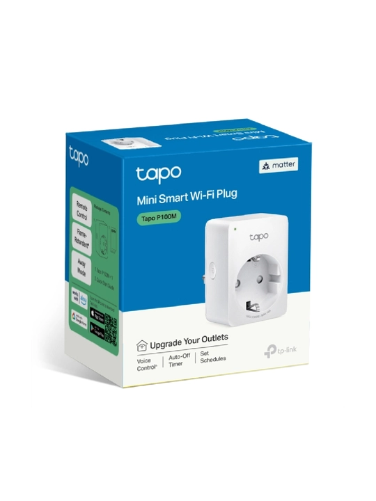 Умная Wi-Fi розетка TP-Link Tapo P100M - 