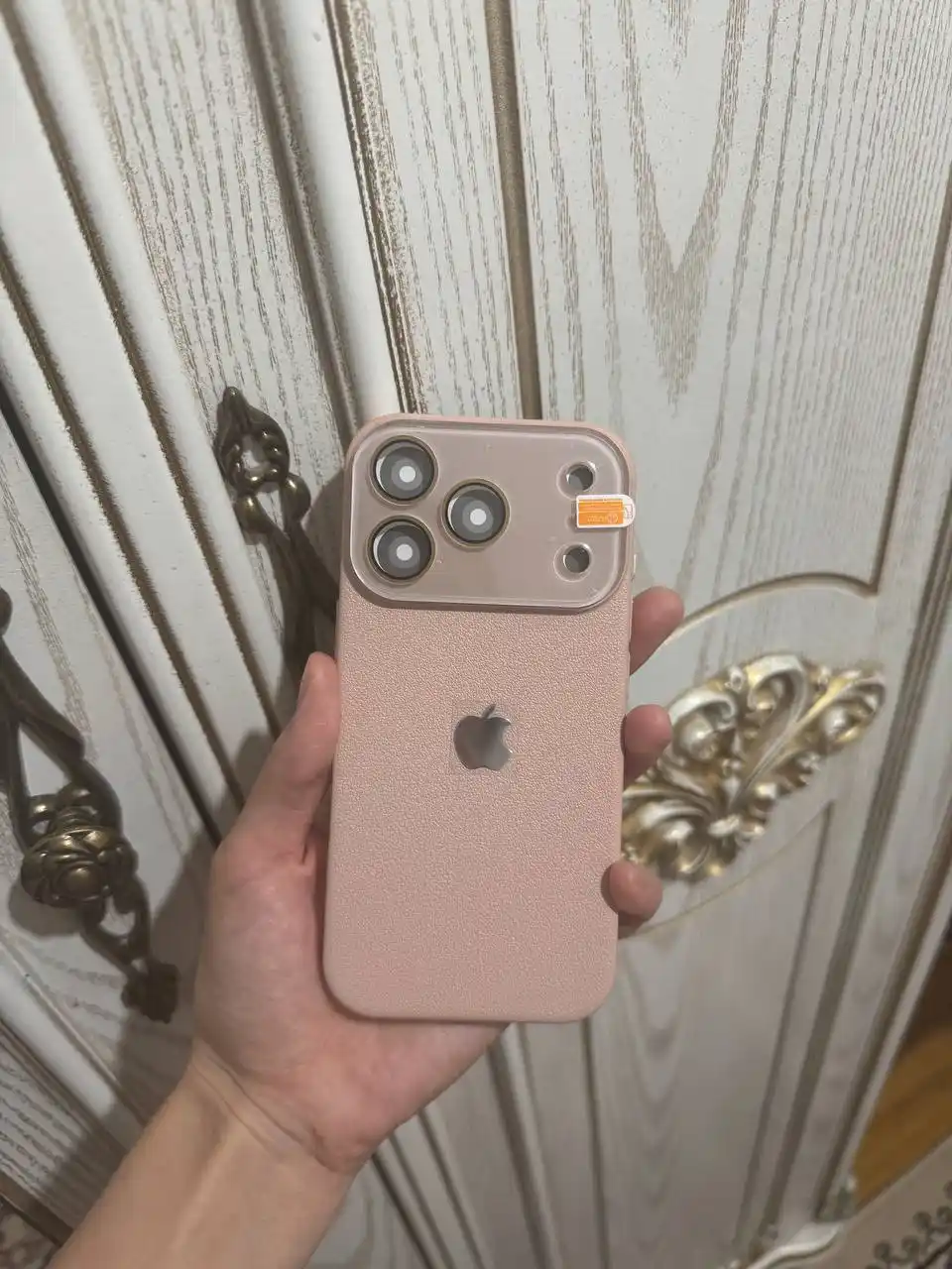 Чехол на iPhone 14, 15, 16, 17, Pro, Max, Plus, Air, цветной, кожаный