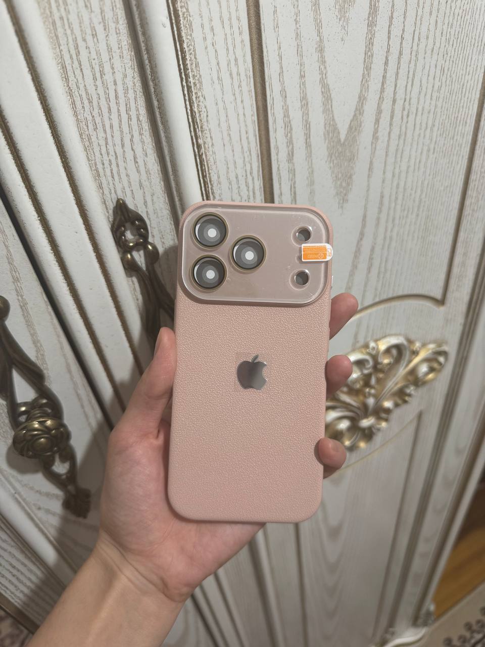 Чехол на iPhone 14, 15, 16, 17, Pro, Max, Plus, Air, цветной, кожаный