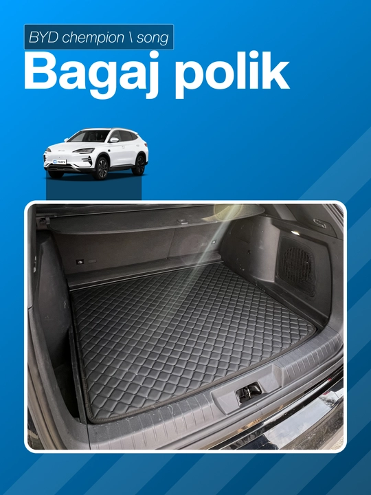 Коврик в багажник автомобиля из эко-кожи для Cobalt, Lacetti, Onix, Tracker, BYD