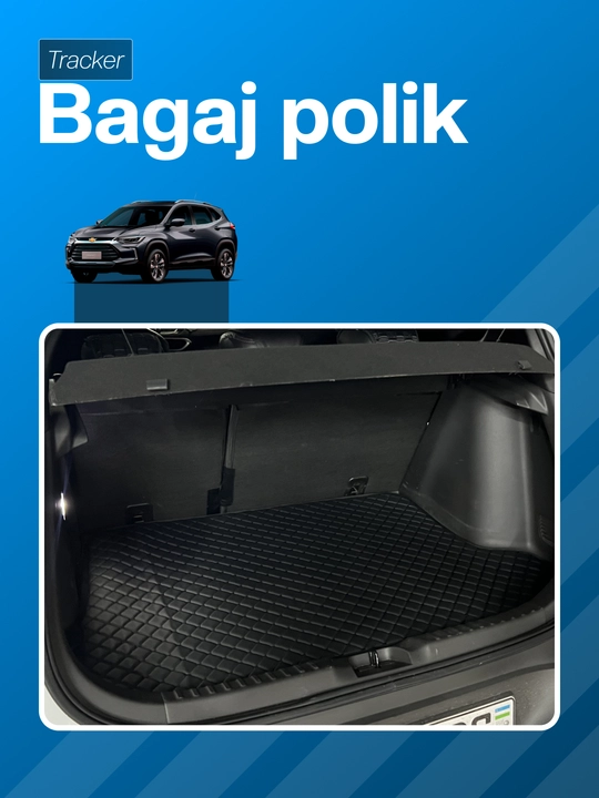 Коврик в багажник автомобиля из эко-кожи для Cobalt, Lacetti, Onix, Tracker, BYD