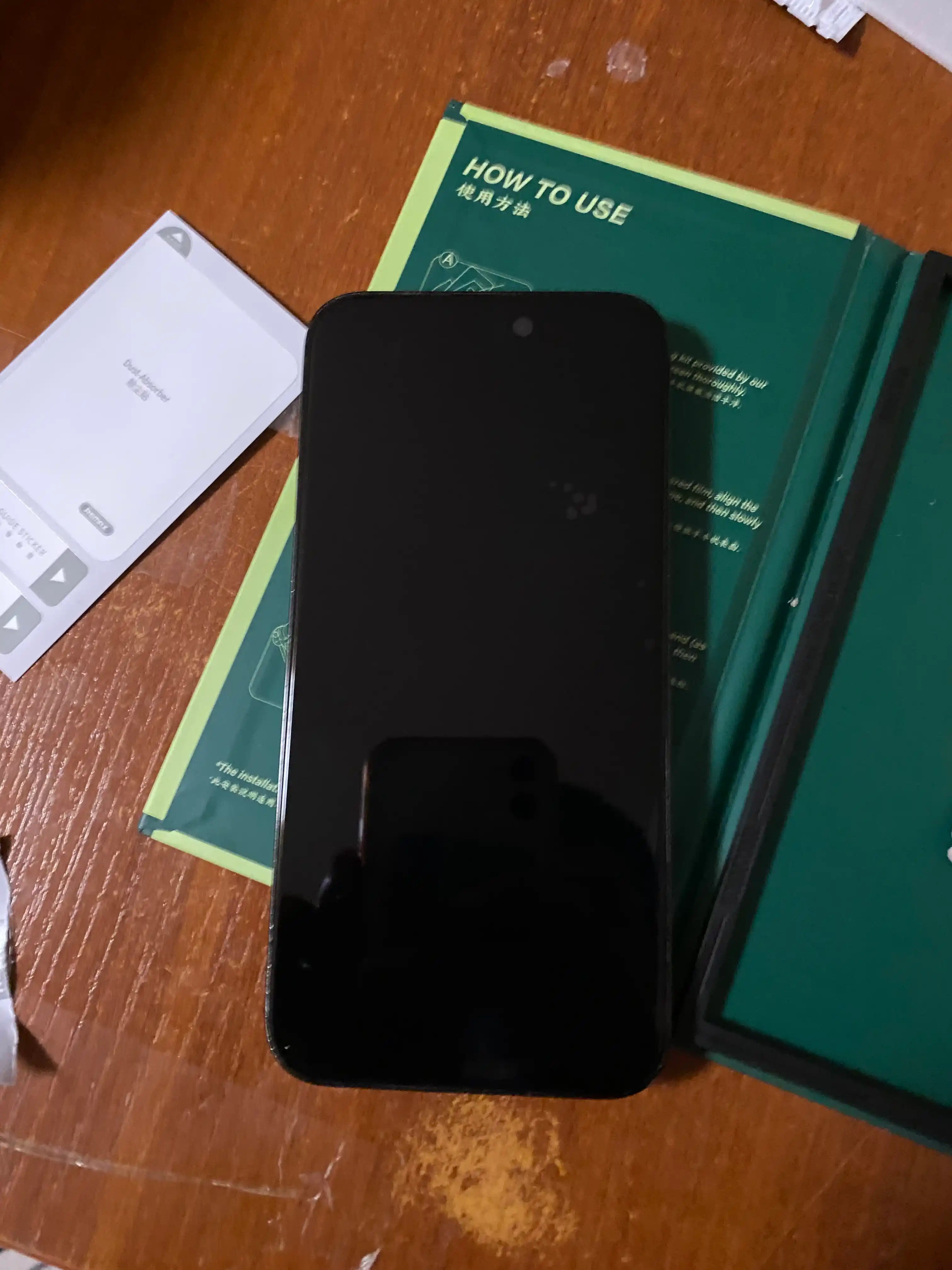 Himoya oynasi iPhone smartfonlari uchun, HD tonirovka, 14, 15, 16, 17 va 18 Pro/ProMax