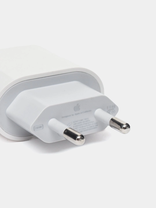 Адаптер 2PIN зарядного устройства для iPhone, мощность 20W