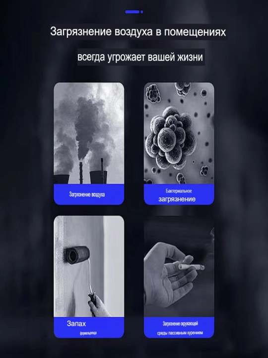 Очиститель воздуха с HEPA фильтром