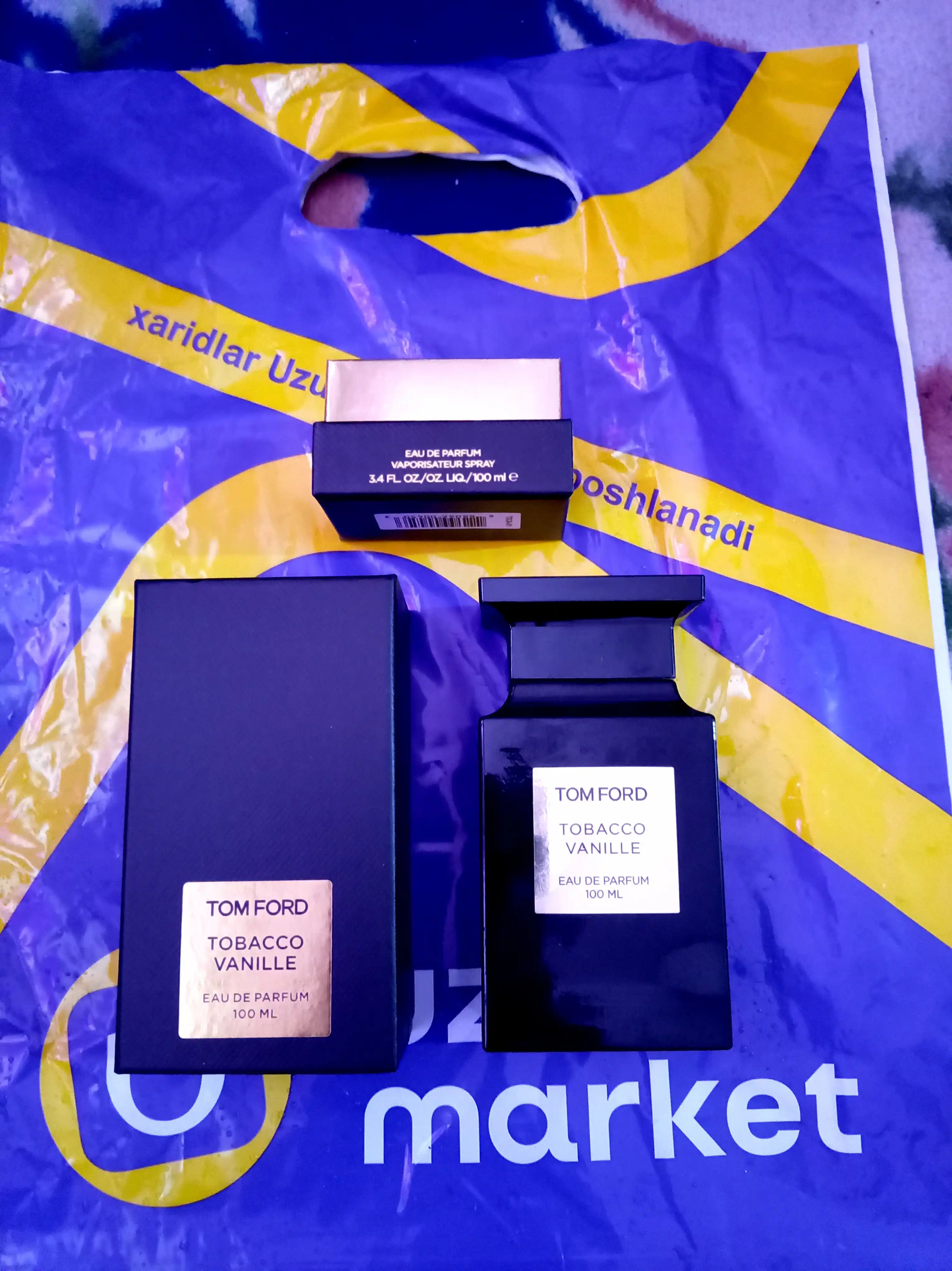 Tom Ford parfyumlangan suvi "Tobacco Vanille", erkaklar uchun, 100 ml