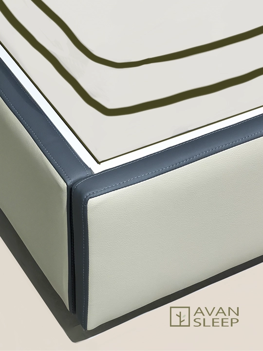 Krovat VENECIA, ikki kishilik, matrassiz. 200x160 / 200x180 sm